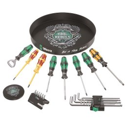 ZESTAW WKRĘTAKÓW, KLUCZY I KOŃCÓWEK 23CZ.+TACA WERA