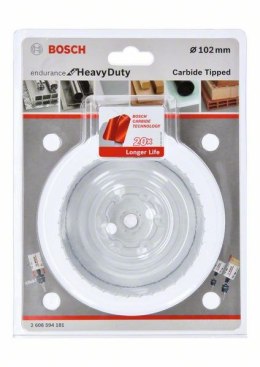 PIŁA OTWORNICA Z WĘGLIKÓW ENDURANCE FOR HEAVY DUTY 102MM. BOSCH