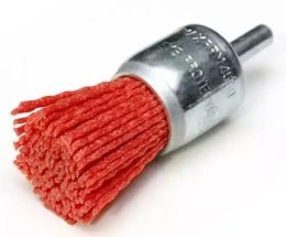 SZCZOTKA ŚCIERNA PĘDZELKOWA Z TRZPIENIEM 24MM DEDRA