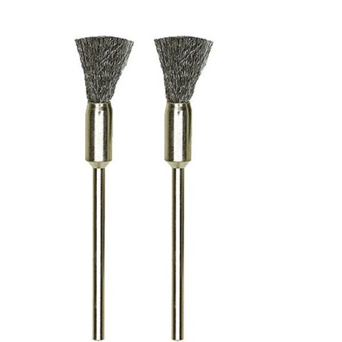 SZCZOTKI DRUCIANE 8MM PĘDZLOWE 2 SZT. PROXXON