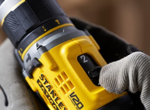 WIERTARKO-WKRĘTARKA AKUMULATOROWA UDAROWA V20 18V 0*AH STANLEY