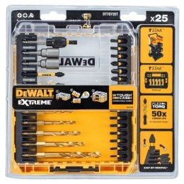ZESTAW WIERTEŁ DO METALU I BITÓW FLEXTORQ 25PC DEWALT