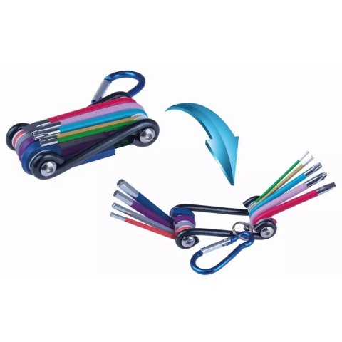 MULTITOOL - MULTINARZĘDZIE ROWEROWE 9 EL. DEDRA