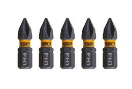 KOŃCÓWKI WKRĘTAKOWE UDAROWE PH1*25MM EXTREME 5SZT DEWALT