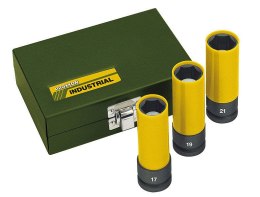 ZESTAW NASADEK 1/2'' UDAROWYCH, 17,19,21MM, 3CZ. PROXXON