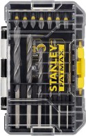 ZESTAW WIERTEŁ I BITÓW 19 SZT. STANLEY