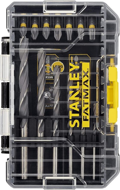 ZESTAW WIERTEŁ I BITÓW 19 SZT. STANLEY
