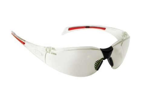 JSP OKULARY OCHRONNE STEALTH 8000 PRZEŹROCZYSTE/CZERWONE JSP