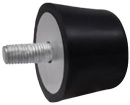 ODBOJNIK POLIURETANOWY 49MM, GWINT M10 STOŻEK 49*50 ZABI