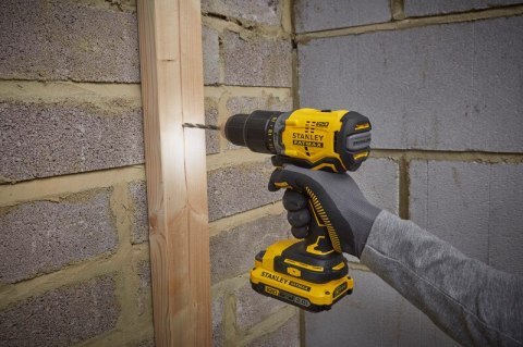WIERTARKO-WKRĘTARKA AKUMULATOROWA V20 18V 2*2.0AH + 50 AKC. STANLEY