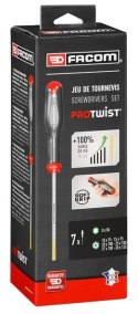 ZESTAW WKRĘTAKÓW 7SZT. FACOM
