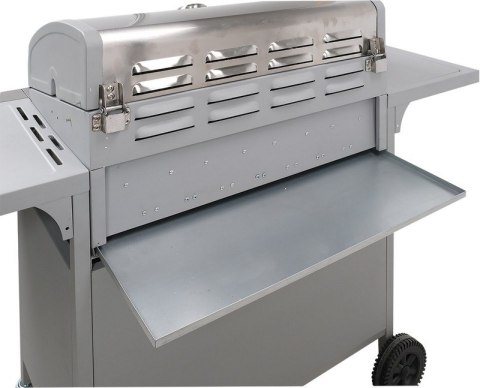 GRILL GAZOWY 4+1 ZELIWNY RUSZT, 16KW LUND