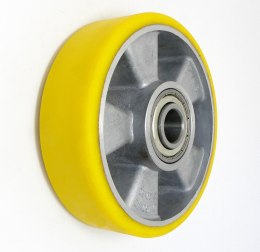 KOŁO ALUMINIUM-POLIURETAN 140MM A31P+ZESTAW MONTAŻOWY ZABI