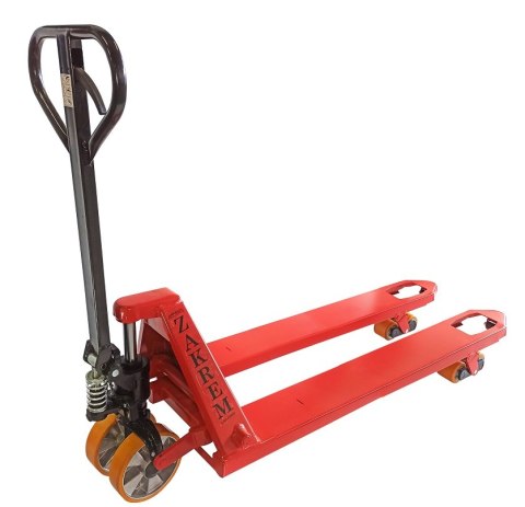 WÓZEK PALETOWY, KOŁA GUMOWE WRU4-2500 L-1000 GTG ZAKREM