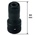 ADAPTER Z 1/2' KWADRAT NA 1/4'HEX GRAPHITE