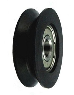 ROLKA Z TWORZYWA 29MM ŁOŻYSKOWANA, NA KĄTOWNIK C29/6Ł ZABI