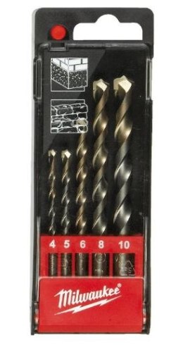 ZESTAW WIERTEŁ DO BETONU 5 EL. MILWAUKEE