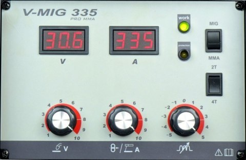 PÓŁAUTOMAT SPAWALNICZY INWERTOROWY V-MIG 285 4*4 PRO MMA IDEAL