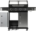 GRILL GAZOWY 4+1, STAL NIERDZEWNA 14.2KW YATO