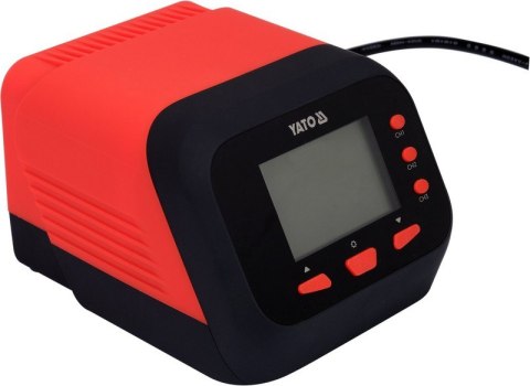 STACJA LUTOWNICZA CYFROWA 75W TYP GROT, WYŚWIETLACZ LCD YATO