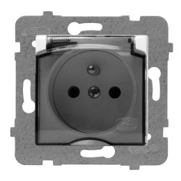 GNIAZDO HERMETYCZNE POJEDYNCZE Z/U BIAŁE KLAPKA DYMNA ROSA ROSA