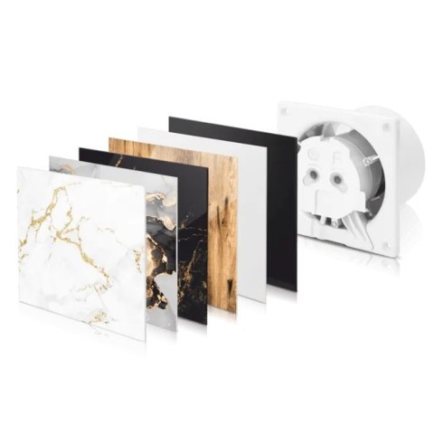 WENTYLATOR ŚCIENNO-SUFITOWY DRIM 100 HS, CZUJNIK WILGOTNOŚCI AIR ROXY