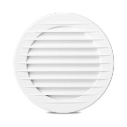 KRATKA OKRĄGŁA Z SIATKĄ FI 125 BIAŁA AIR ROXY