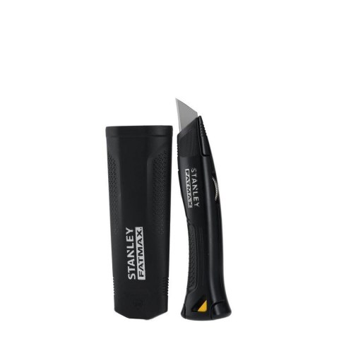 NÓŻ HEAVY DUTY OSTRZE TRAPEZ STAŁE METALOWY CZARNY STANLEY