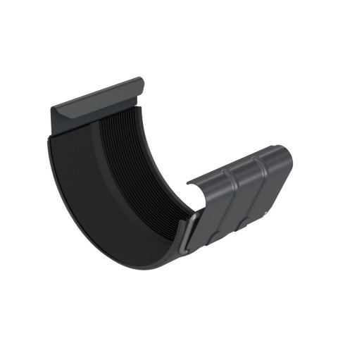 ZŁĄCZKA RYNNOWA STAL 125MM GRAFIT BRYZA