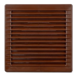 KRATKA WENTYLACYJNA Z SIATKĄ 170*170, FI 100 BRĄZ AIR ROXY