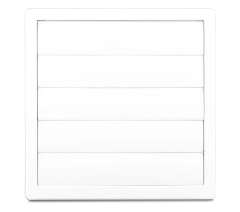 KRATKA WENTYLACYJNA Z ŻALUZJĄ GRAWITAC. 170*170,FI 120 BIAŁY AIR ROXY