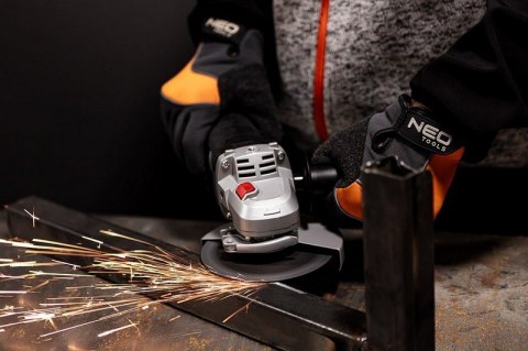 SZLIFIERKA KĄTOWA 900W TARCZA 125*22.2MM GRAPHITE