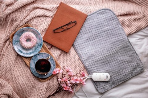 PODUSZKA ELEKTRYCZNA 80W 30*40CM SZARA AD 7415 ADLER