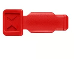 KLIPSY COLORCODE DO OZNACZANIA NARZĘDZI 10SZT. CZERWONE KNIPEX