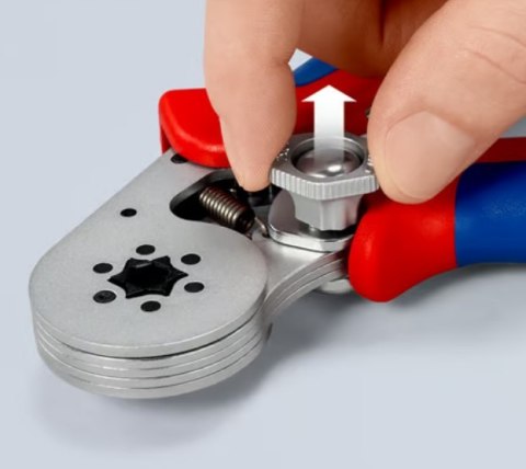 SAMONASTAWNE SZCZYPCE DO ZAGNIATANIA TULEJEK BOCZNE 180MM KNIPEX