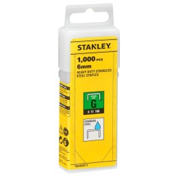 ZSZYWKI ZE STALI NIERDZEWNEJ G 6MM, 1000SZT STANLEY