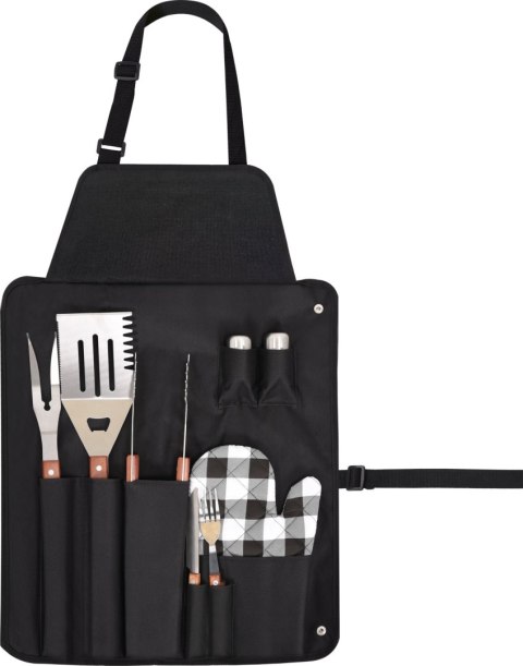 FARTUCH DO GRILLOWANIA Z AKCESORIAMI 8 SZTUK TOYA