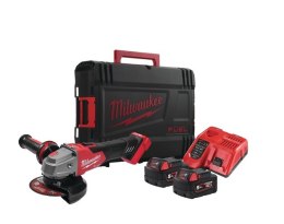 SZLIFIERKA KĄTOWA AKUM. M18FSAG125XBMC-502X 2*5.0AH MILWAUKEE