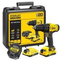WIERTARKO-WKRĘTARKA 18V FATMAX V20 2*1.5AH STANLEY