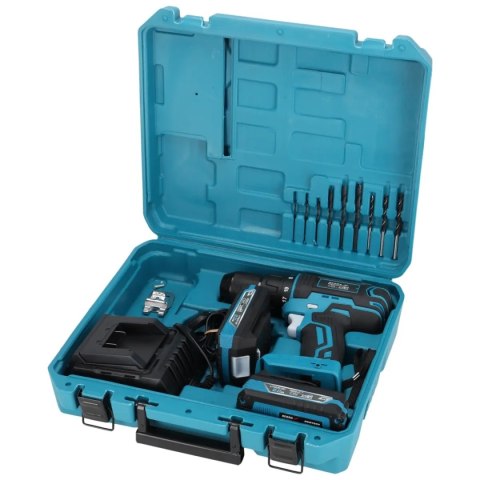 WIERTARKO-WKRĘTARKA AKUMULATOROWA 18V 2*2.0AH SAS+ DEDRA