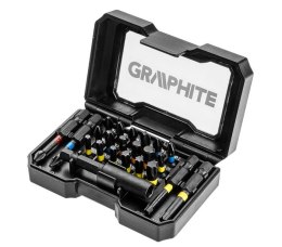 ZESTAW BITÓW, 23 SZT. GRAPHITE