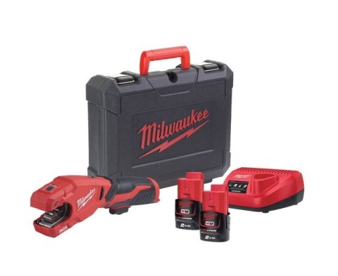 AKUMULATOROWY OBCINAK DO RUR INOX M12PCSSMC-202C 2*2.0AH MILWAUKEE