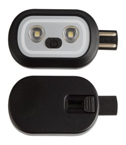 CZAPKA Z LATARKA LED RGB GRAFITOWA NEO