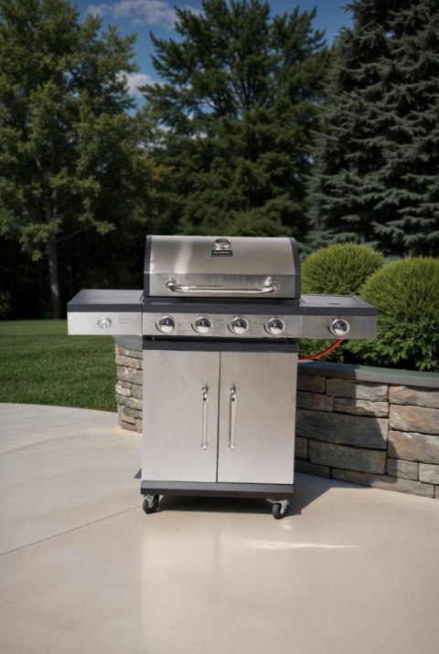 GRILL GAZOWY 4+1 STAL NIERDZEWNA 11,7KW BLAUPUNKT