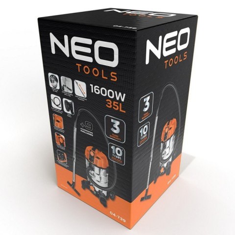 ODKURZACZ 1600W 35L. NEO