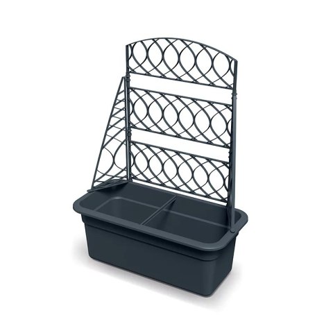 ZESTAW DOMNICY Z PERGOLĄ BLOMA - ANTRACYT PROSPERPLAST