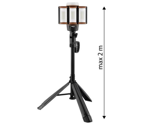 LAMPA AKUMULATOROWA NA STANDZIE 5000LM + ŁADOWARKA NEO