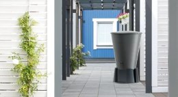 ZBIORNIK NA DESZCZÓWKĘ SMOOTH 200L - ANTRACYT PROSPERPLAST