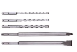 ZESTAW WIERTEŁ I DŁUT SDS-PLUS 5 SZT. METABO