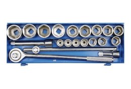 KLUCZE NASADOWE 22-50 ZESTAW 20 SZT. TOYA